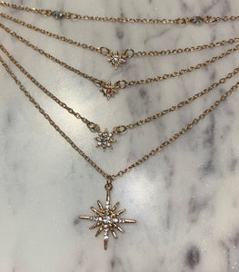 North Star Layered Necklace