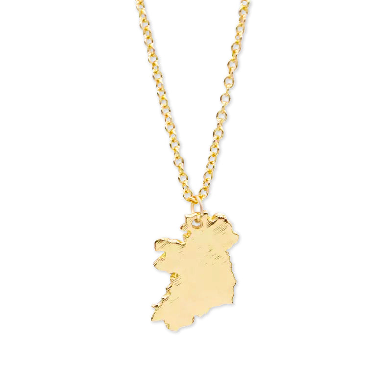 Éire - Solid Ireland Necklace (Gold)