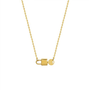 Lock & Key Necklace