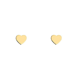 Heart Stud - Gold