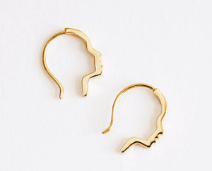 Side Profile Earring